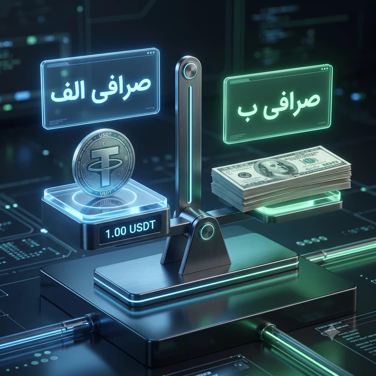 آربیتراژ تتر چیست؟ آموزش کسب سود از اختلاف قیمت تتر